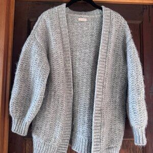 Cuyana oversized chunky cardigan